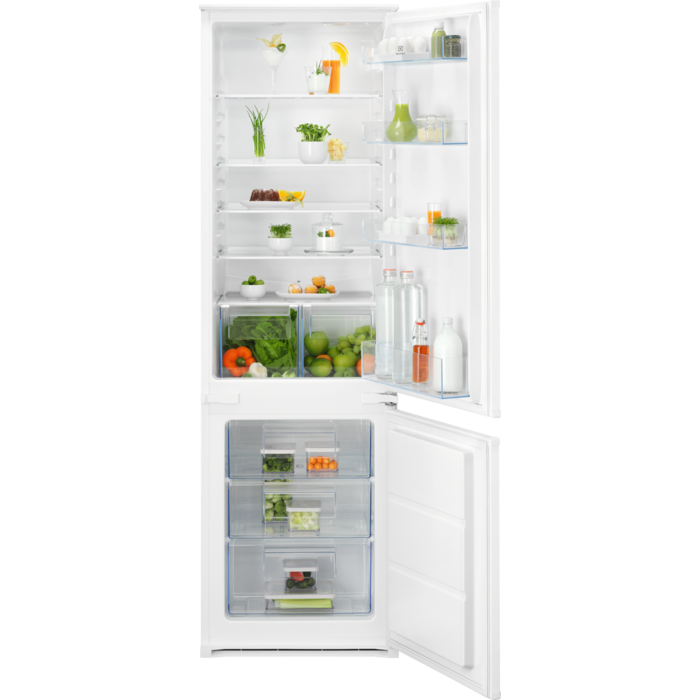 Integrated fridge freezer