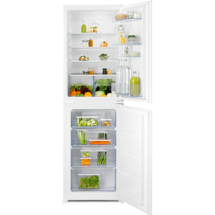 Integrated fridge freezer