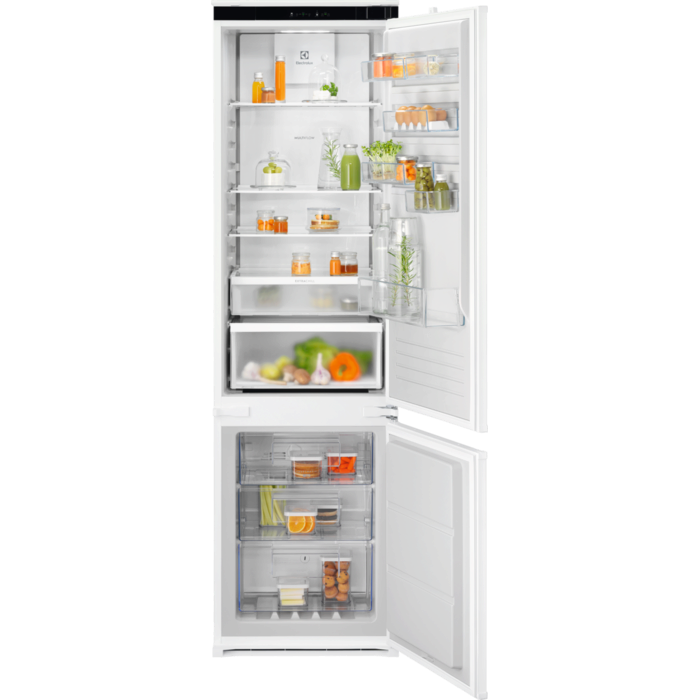 Integrated fridge freezer